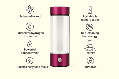 Hydrelle Hydrogen-Infused Wellness Bottle