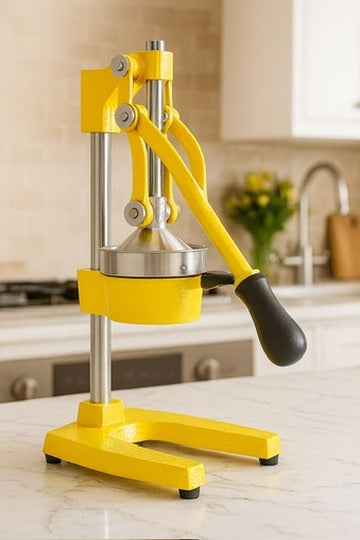 Hydrelle Heavy-Duty Manual Juicer Press – Stainless Steel Citrus & Fruit Squeezer