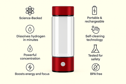 Hydrelle Hydrogen-Infused Wellness Bottle