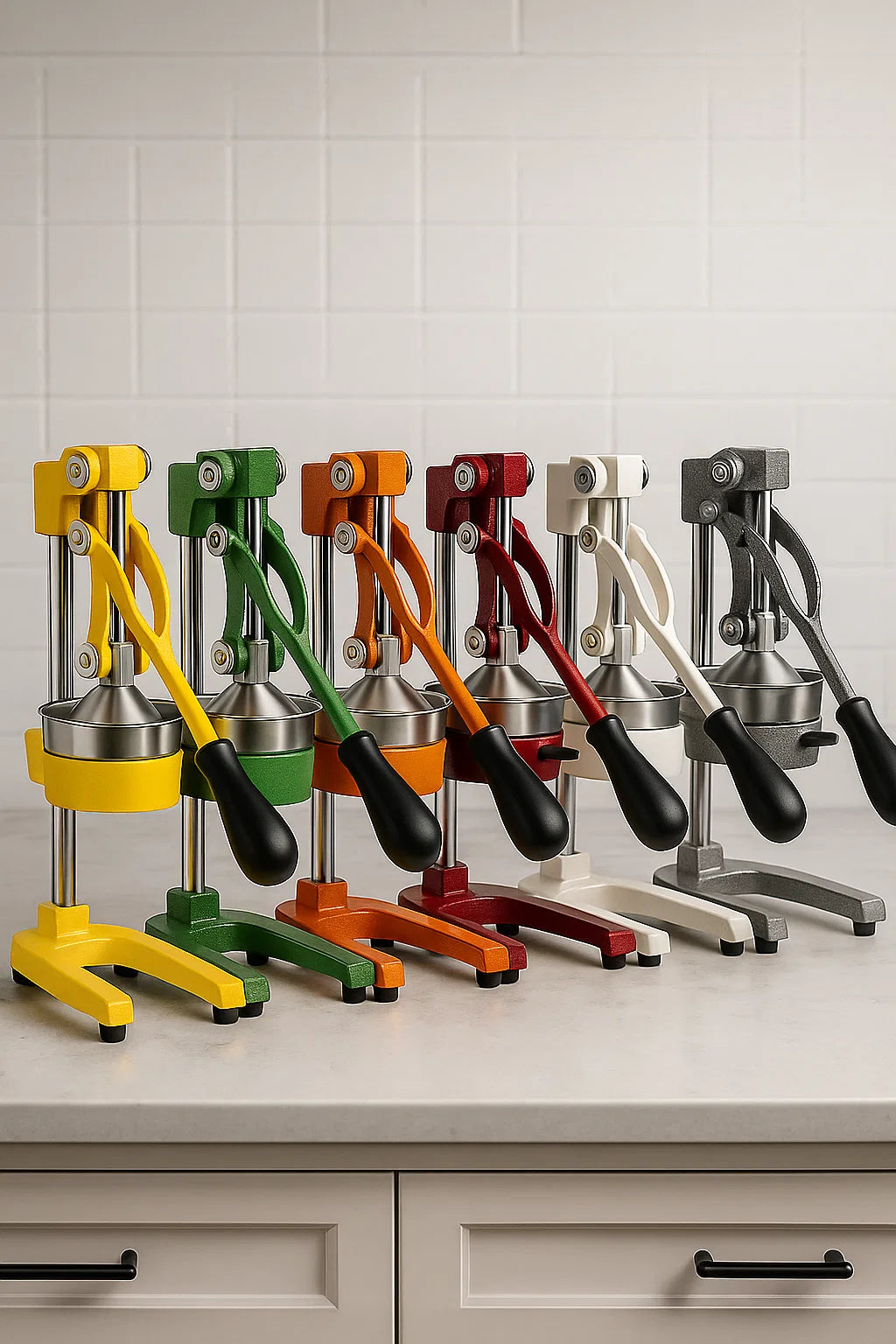 Hydrelle Heavy-Duty Manual Juicer Press – Stainless Steel Citrus & Fruit Squeezer